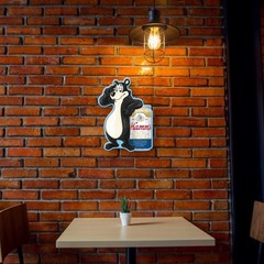 Desperate Enterprises Hamm’s Bear Can Embossed Aluminum Die Cut Sign – Nostal…