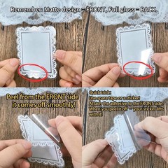 Beautiful 120 Pcs Lace Stickers – Perfect for Scrapbooks and DIY Styles