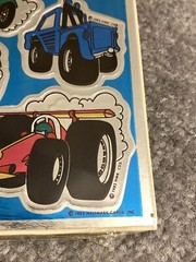 Vintage Hallmark Ambassador Razzle Dazzle Car Sticker Sheets Sealed 1983