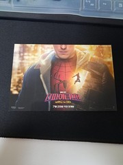 Spider-Man Brand New Day Sticker Tom Holland Postcard Set Korea Cinema Goods