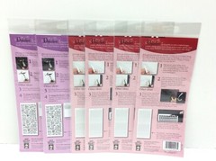 6 – Hot Off The Press Dazzles White Jewel & Family and Friends Sheets of Sticker