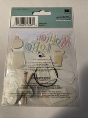 Jolee’s Boutique «Expecting» Dimensional Stickers (6pcs) Fast FREE Ship!