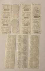 Mrs. Grossman’s & Sandy Lion LOT of 7 Sheets of Vintage Christmas Stickers!
