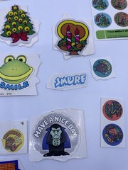 Mixed Lot Of Vintage 70s & 80’s Scratch & Sniff Stickers Wheaties Mr Men