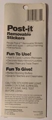 VTG 1991 Warner 3M Looney Tunes Post It Removable Stickers Christmas