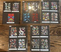 80’s Sticker Sample Pages Slicker Stickers Prisms Unicorns Radio Robots Animals