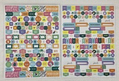 ADVENTURE Safari Nature Girl POWER Goals Planner Calendar Stickers 300 Pieces