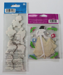 Lot of 2 Disney Snow White & 7 Dwarves Scrapbook Sticker Sets – Dimensional