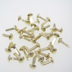 500 Pcs Paper Brads Fastener Fasteners (brads) Electroplating Decorative