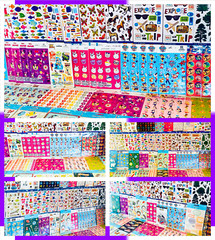 2099+ Sticker Lot | Trendy Sports Hobbies Animals Patterns Spring Happy Friends