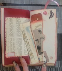 Handmade hard cover travel spring Junk Journal Matching & Ephemera