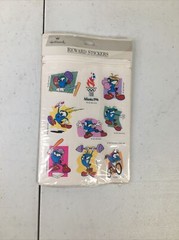 Vintage 90s Stickers Hallmark ATLANTA 1996 OLYMPIC GAMES Izzy NEW See Desc