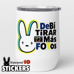 10 Bad Bunny Puerto Rico Waterproof Vinyl Stickers (Size 2 Inches Plus )