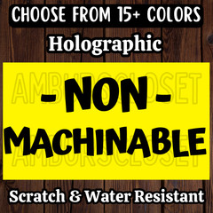 50 NON MACHINEABLE STICKERS 2.25″ ENVELOPE LABELS SEALS SHIPPING SUPPLIES STRONG