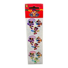 Vintage SandyLion Mother of Pearl Disney Stickers Minnie Mouse jump rope hula