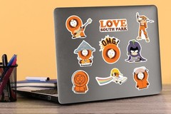 SOUTH PARK KENNY DIE CUT VINYL 50 CT STICKER PACK
