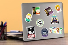 SOUTH PARK VARIETY DIE CUT VINYL 50 CT STICKER PACK