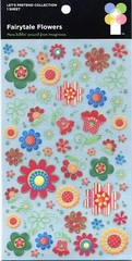 Fairytale Flowers Rub-on scrapbook, 5″ x 8″, Imaginisce #000097