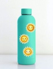 Sunny Sunshine Die Cut Vinyl Stickers Set Scrapbooking Laptop Waterbottle