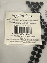 Recollections Halloween Bling Rhinestone Gem Embellishment Letter K 422448