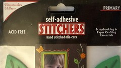 PRIMARY SHAPE STITCHERS Dimensional Stickers(9pc) Butterflies•Flower•Card Making
