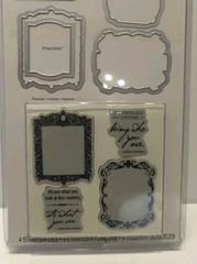 Sizzix / Hampton Art Stamp & Frame Die Cut Set # 659045 – Frames Labels NEW!