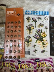 Scrapbooking & Card Making Embellishment Lot Rhinestones Rub-Ons Stickers DIY