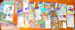 20 pkgs Scrapbook Stickers(16 STICKOplus Tags,Tea,Tools)_N P_$40+Value_#5