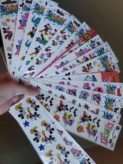[103] sandylion sticker you choose Prism,Mickey,disney Retro