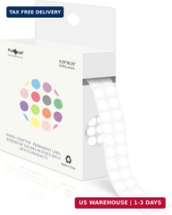 PARLAIM 1/4 Inch Circle Sticker Labels,1000 Stickers Round Color Coding Circle D