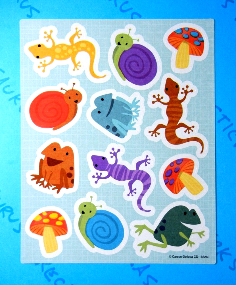 Nature Explorers Animals Sticker Sheet Carson Dellosa