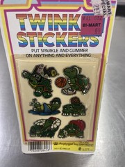 Vintage 80s Prismatic Twinkle Stickers Sparkle Glimmer Imperial Toy Corp