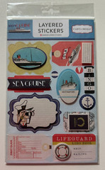 Carta Bella Adhesive Layered Stickers-Variations Available-You Choose