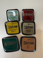 Lot of Tim Holtz Ranger Ink Enamel Pins – 33!