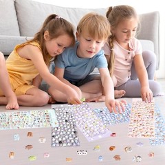 Jactales 600+ Cute Mini Puffy Stickers-Small 3D Tiny Micro Bulk Sticker Set f…