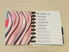 Happy Planner Lot of 5 Journals and Notebooks – Florals, Wellness, Coloring