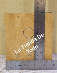 WOOD WOODEN PAPER CUTTING BLADE DIE STOP SIGN FITS ACCUCUT SYS READ