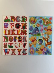 Lot of 38 Vintage Stickers & Sticker Sheets New Out Of Package