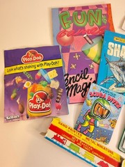 Vtg 1990s Mixed Ephemera Paper Junk Journal Millennial Nickelodeon Scholastic