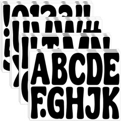 150 PCS Letter Stickers Bulletin Board Letters 12 Sheets Large Alphabet Number S