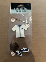 Keepsake Essentials Baseball Scrapbook Stickers
