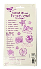 Sticker Lot of 5 New Packs Stars, Smiley Faces, Christmas Miscellaneous Over 434
