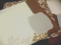 Creative Memories Divine Browns, Red, Mixed Lot, Unused, Loose, 33 Sheets.