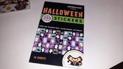 Lot Vintage Hallmark AGC Halloween Stickers Hologram Flocked Google Eyes 80s 90s