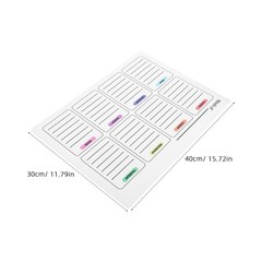 Weekly Plan Dry Erase Whiteboard Stickers Planner for Wall Calendar