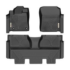 YITAMOTOR Gen2 Floor Mats Fits for 2014-2021 Toyota Tundra CrewMax Cab (with …
