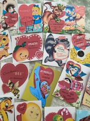 Vintage Style Retro Valentine Die Cut/Gift Tag~50 Pc-Silly Old Fashioned & Fun!