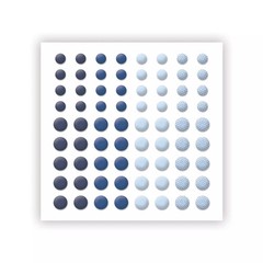 Creative Memories Blue Floral Essential Embellishments