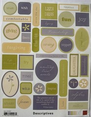 SEIZE THE DAY Stickers(40pc) ChatterBox•Memories•Phrase •Lazy Days•Card Making•