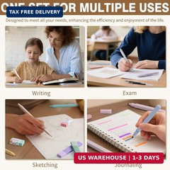 62PCS Aesthetic School Supplies Cute Back to School Supplies Stationary Set | Co